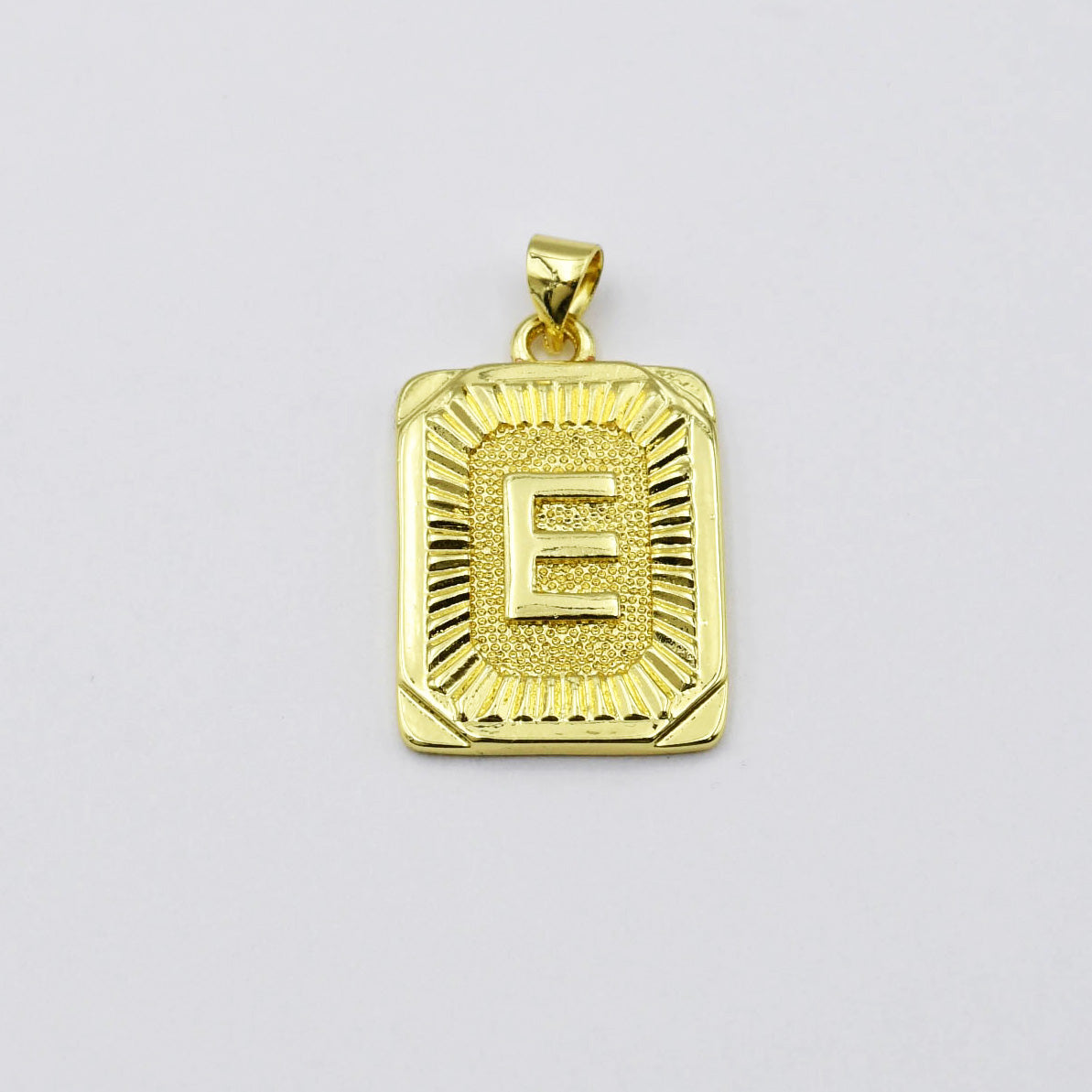 Medallion Initial Charm