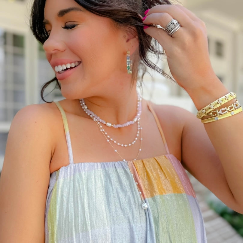 Little Luxuries Gold Pearl Necklace