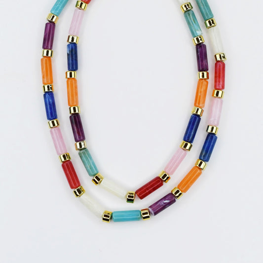 Electric Candy Bar Chic Necklace