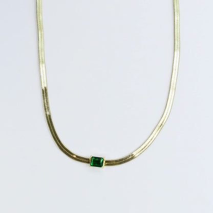 Emerald Glow Necklace