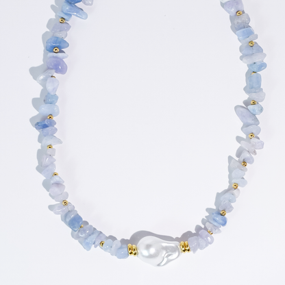 Colorful charms gold necklace featuring gemstone details, layered jewelry design, trendy accessory for women’s jewelry collections, boutique wholesale fashion necklace that is hypoallergenic, tarnish free, and waterproof jewelry with a cute aesthetic statement style