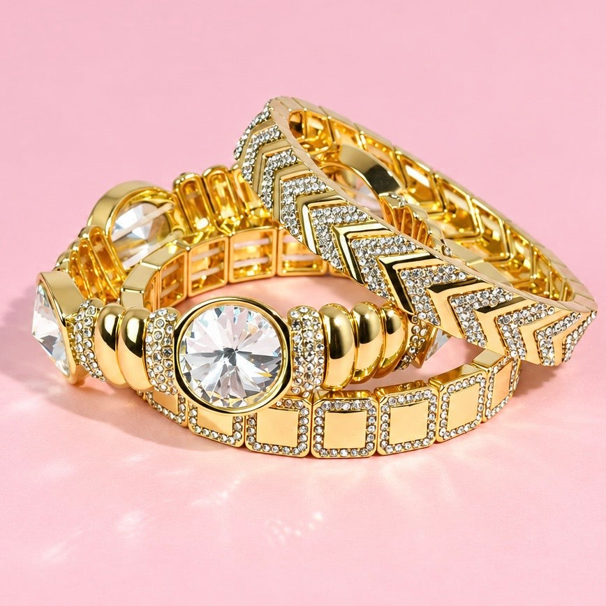 Crystal Luxe Power Stack Set
