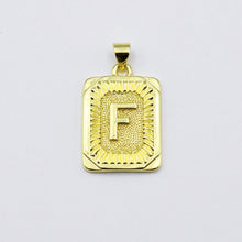 Load image into Gallery viewer, Medallion Initial Charm
