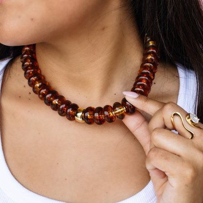 Amber Glow Necklace