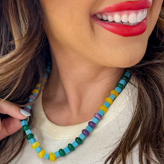 Rio Color Beaded Necklace