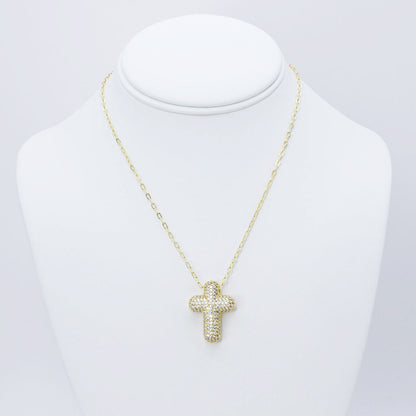 Faithful Glow Gold Necklace M9