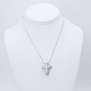 Faithful Glow Silver Necklace M9