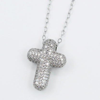 Faithful Glow Silver Necklace