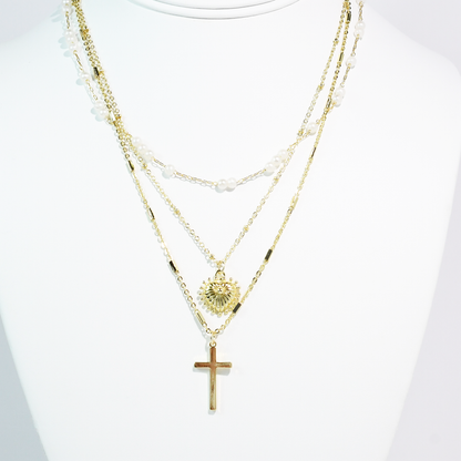 Faithful Love Gold Necklace