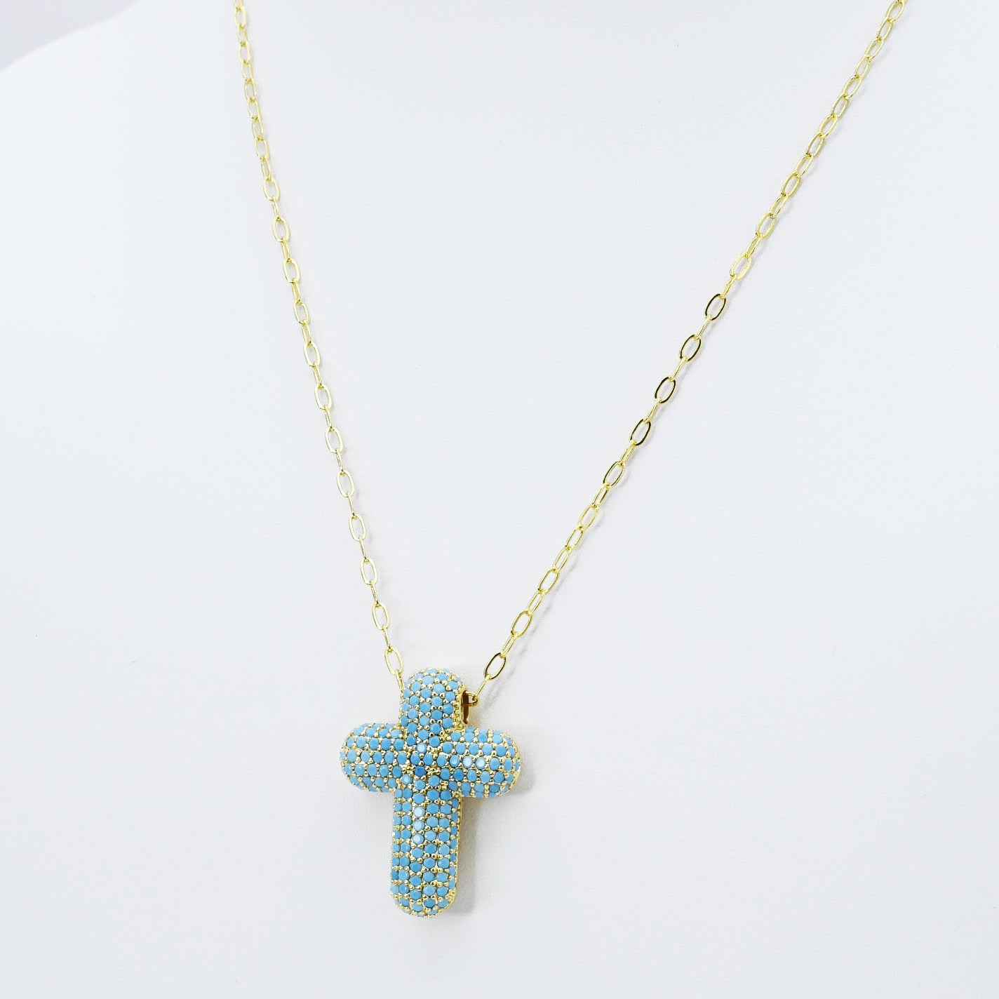 Faithful Glow Turquoise Necklace C13