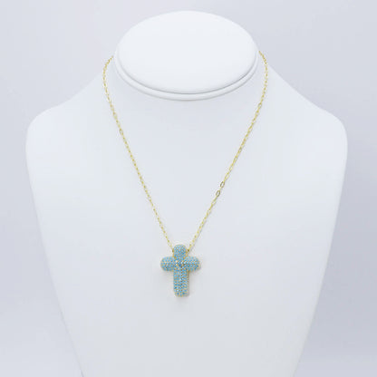 Faithful Glow Turquoise Necklace C13