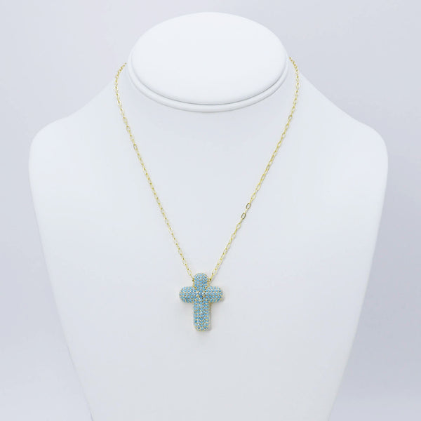 Faithful Glow Turquoise Necklace B12