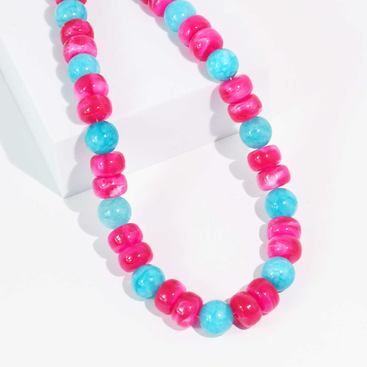 Fiesta Pop Beaded Necklace