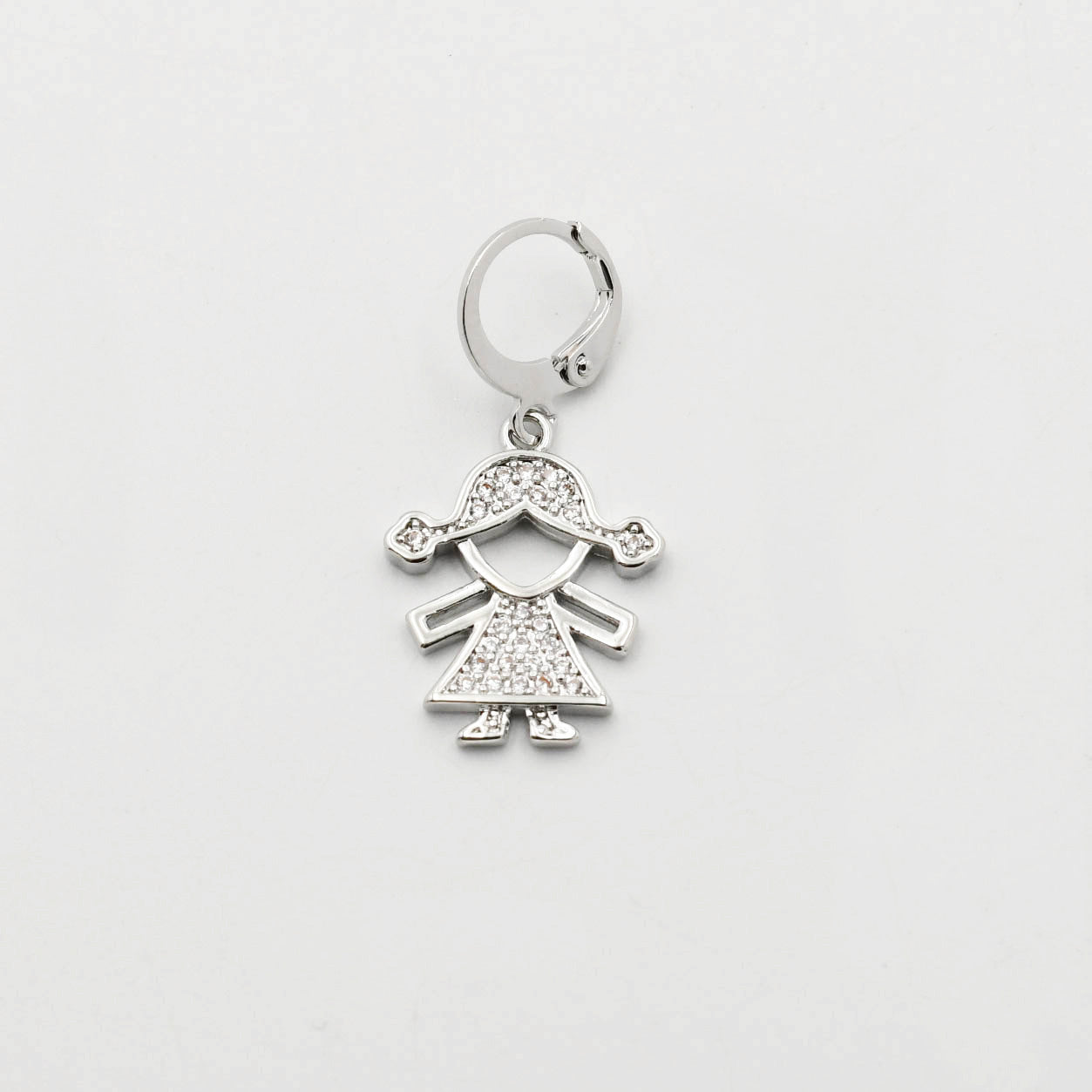 Girl Silver Charm CH-69