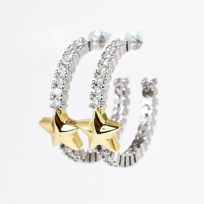 Glam Star Hoops