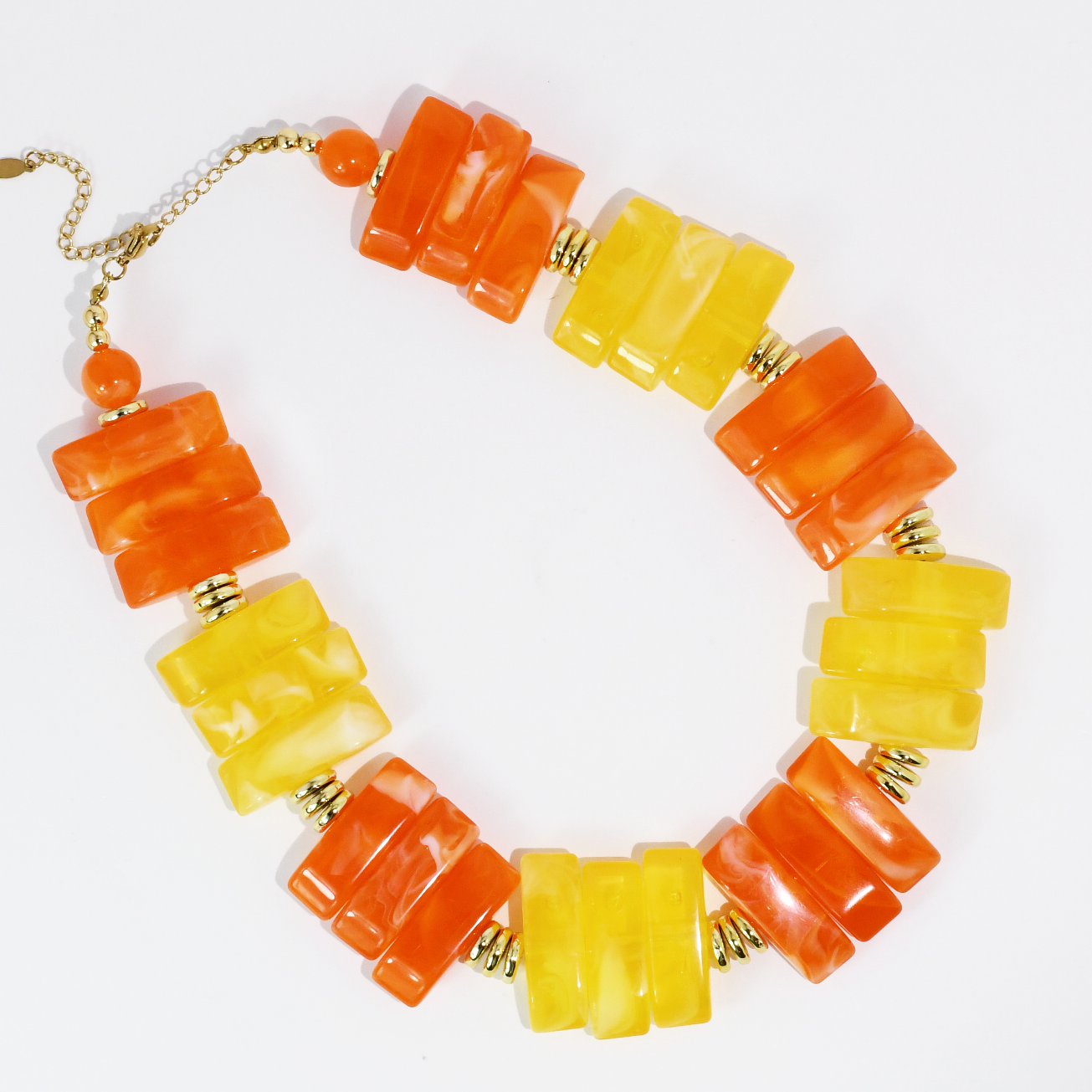 Glow Stone Sunset Necklace