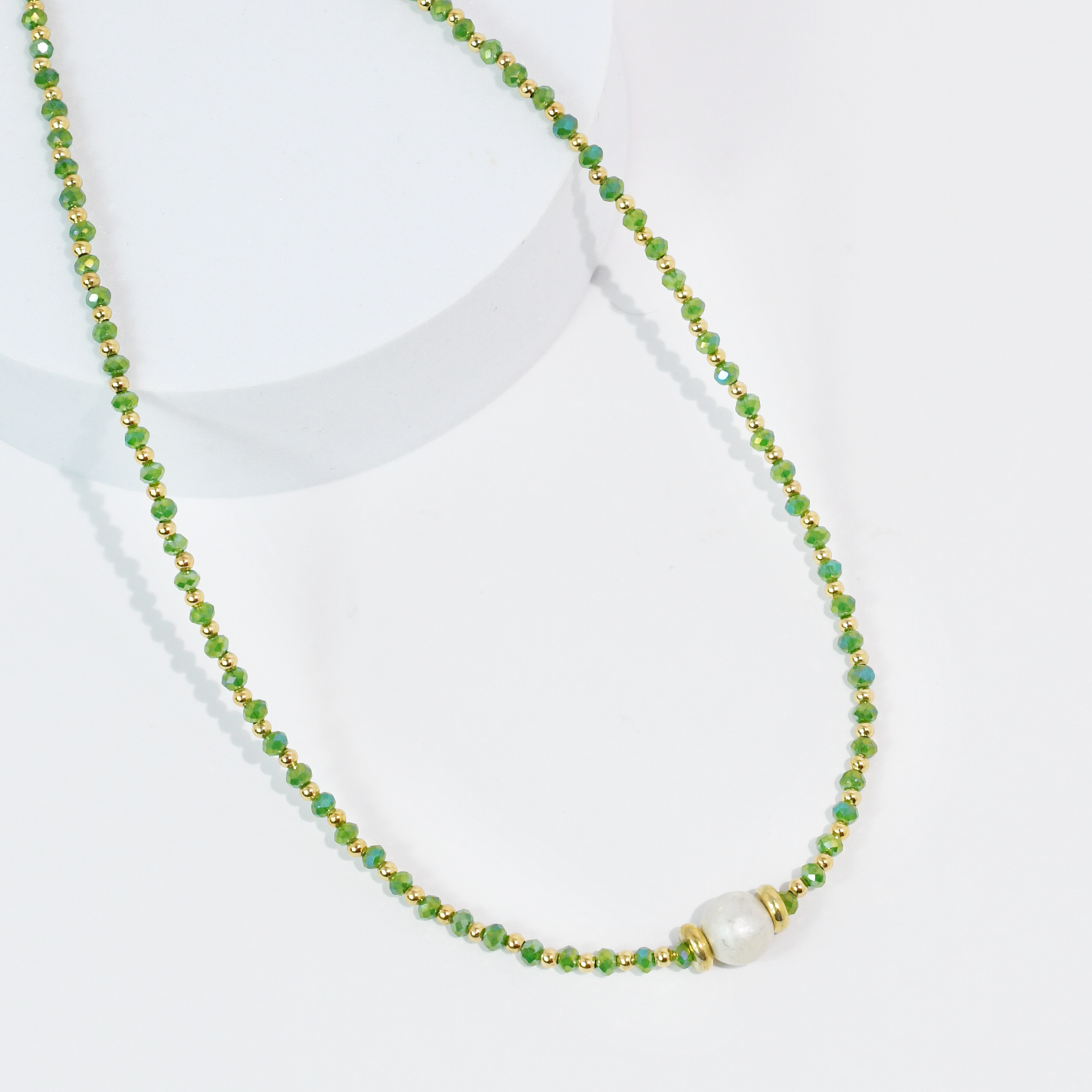 Glowy Bean Necklace
