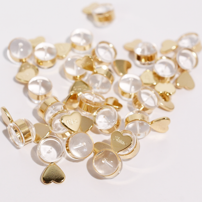 Riser Earrings Back by Rise Finery