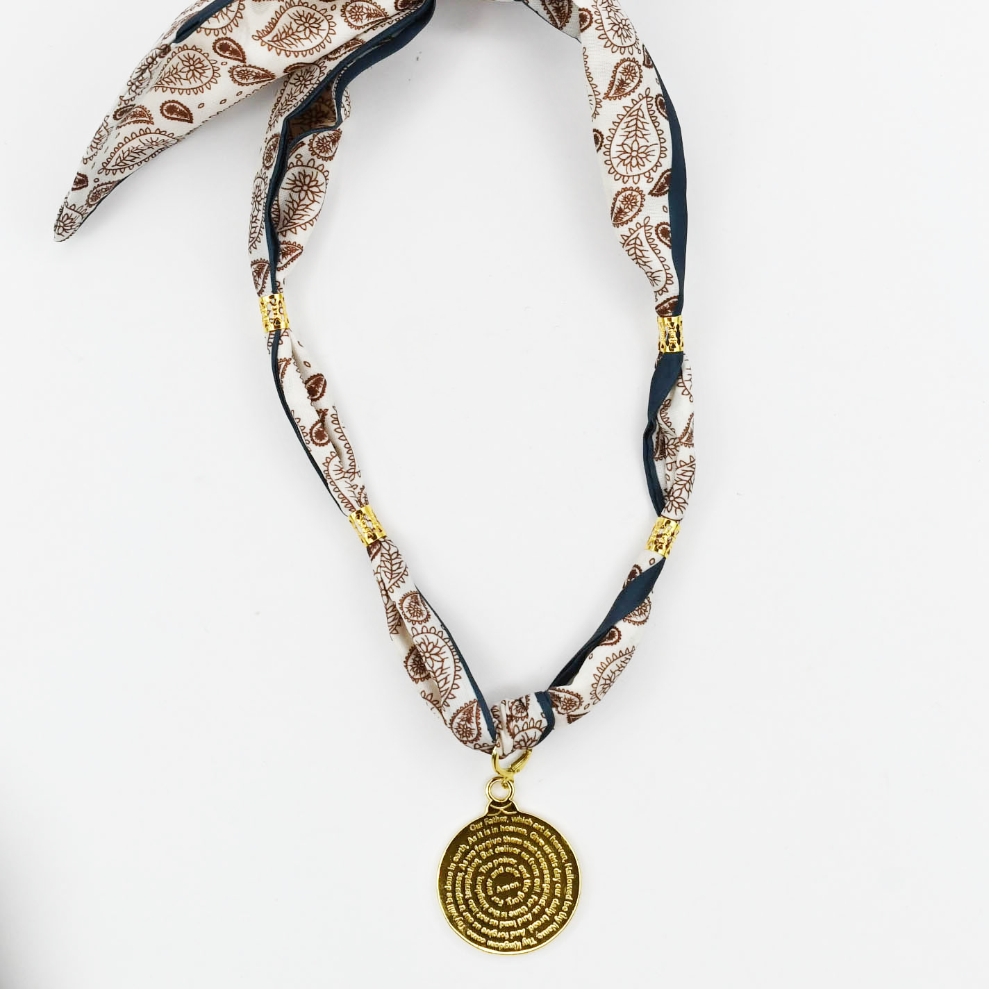 Wrapped in Style Scarf Necklace