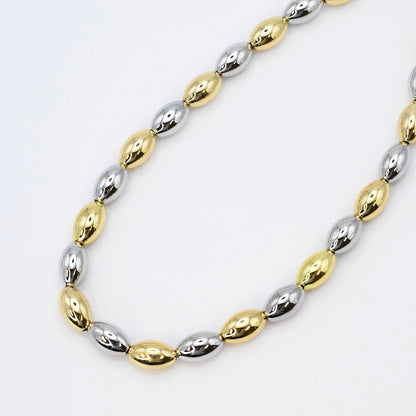 Gold/Silver Pepitas Necklace L7