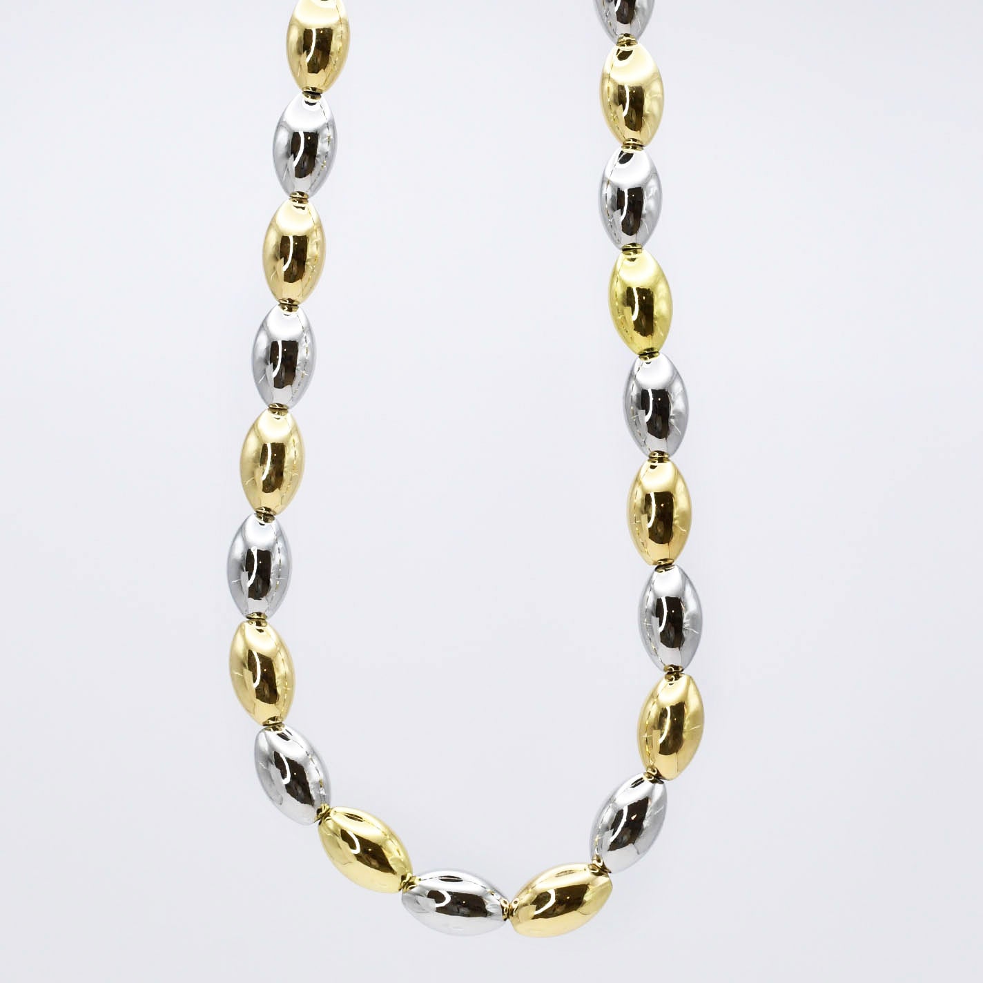 Gold/Silver Pepitas Necklace L7