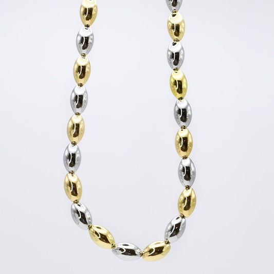 Gold/Silver Pepitas Necklace L7