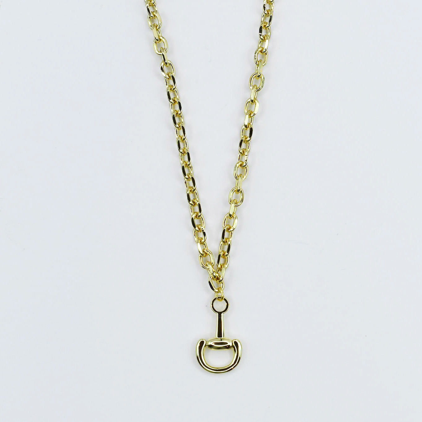 Golden Bit Necklace