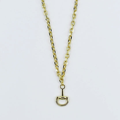 Golden Bit Necklace