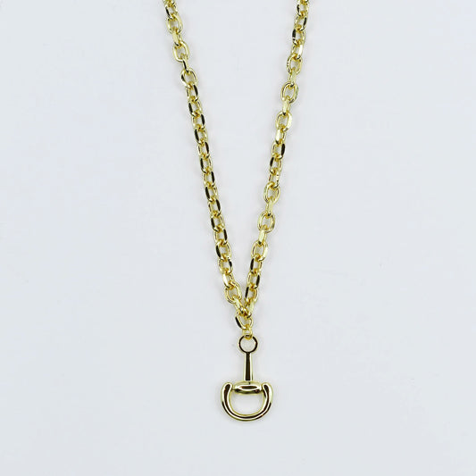 Golden Bit Necklace