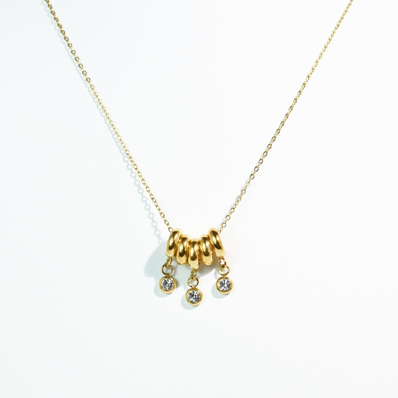 Golden Drop Necklace