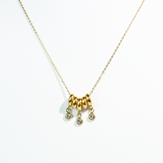 Golden Drop Necklace