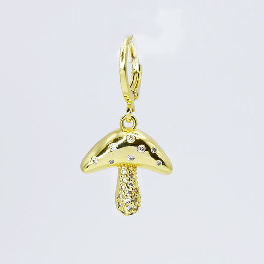 Golden Mushroom Charm CH-219