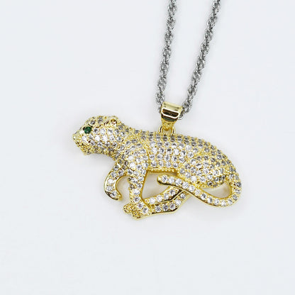 Golden Panther Necklace