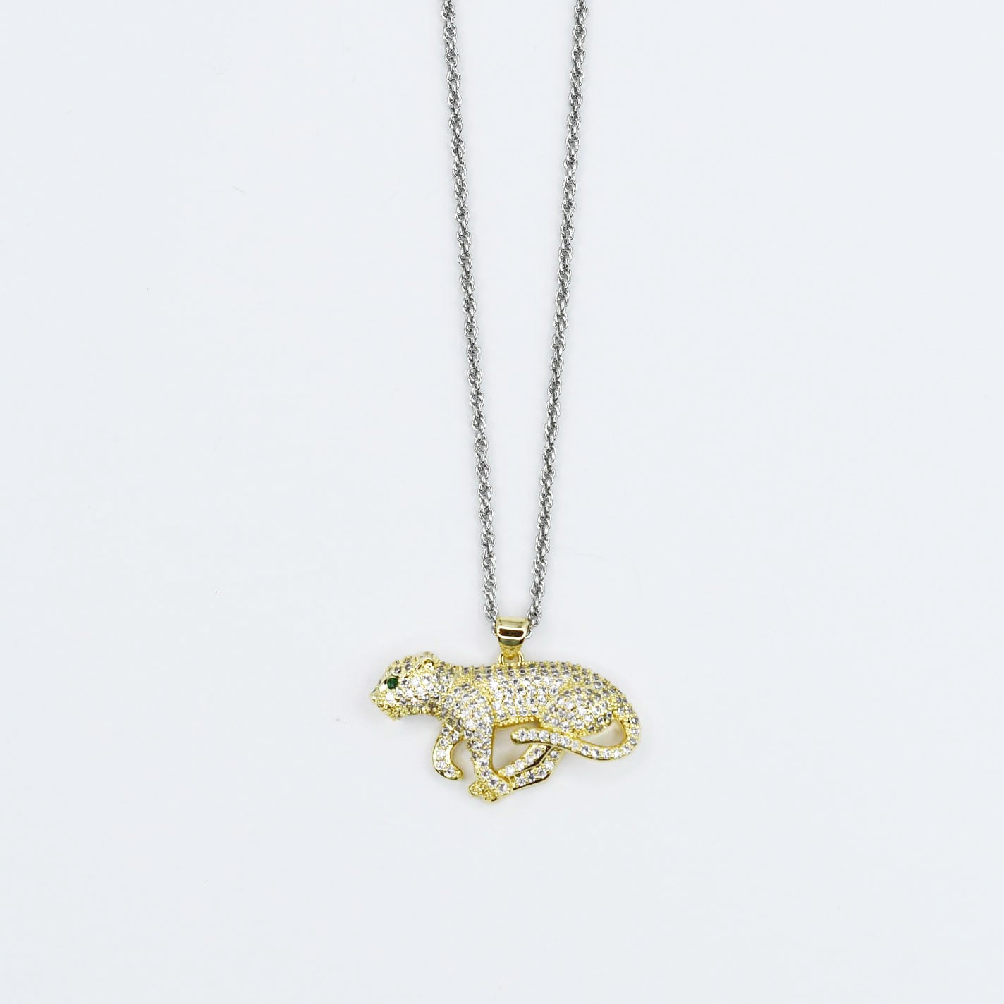 Golden Panther Necklace
