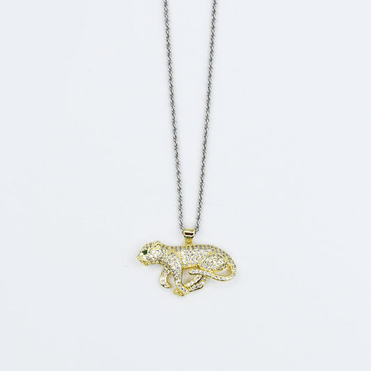 Golden Panther Necklace