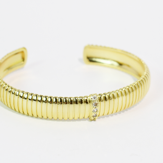 Golden Ribbed Cuff