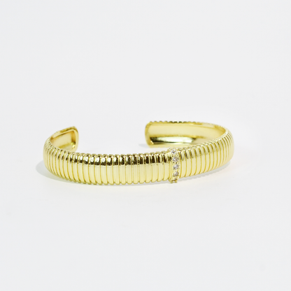 Golden Ribbed Cuff