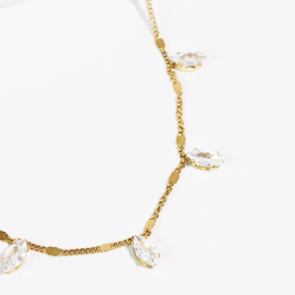 Golden Spark Waterproof  Necklace