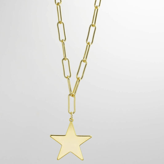 Golden Star Necklace K11