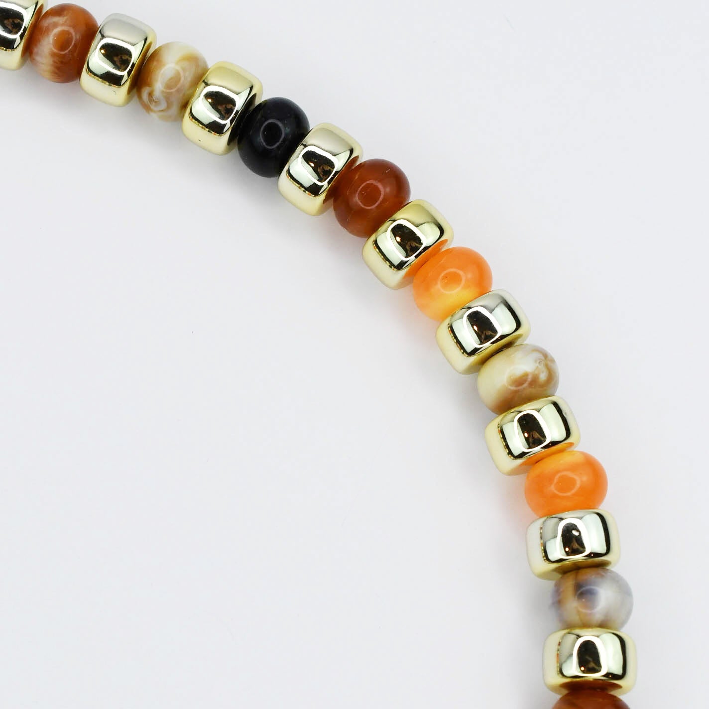 Golden Treats Beaded Necklace