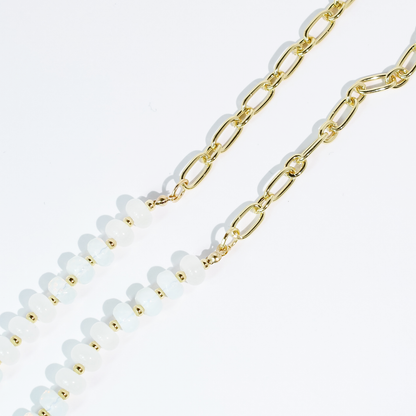 Pearl Puff Star Necklace