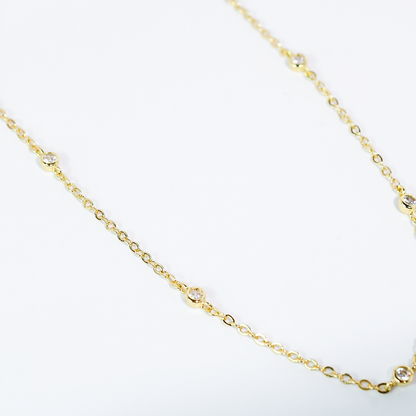 Goldie Crystal Necklace