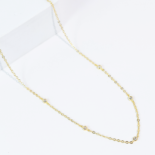 Goldie Crystal Necklace