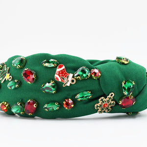 Green Christmas Tree Headband