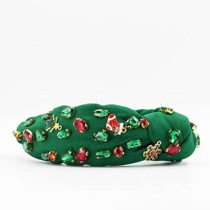 Green Christmas Tree Headband