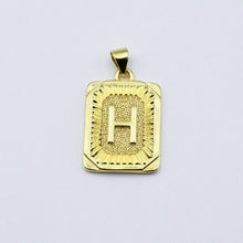 Load image into Gallery viewer, Medallion Initial Charm
