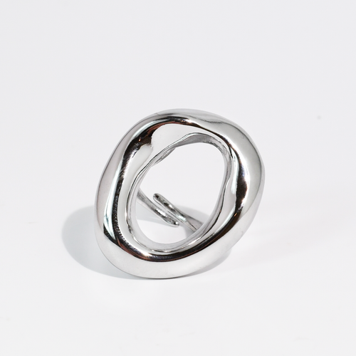 Halo Silver Ring
