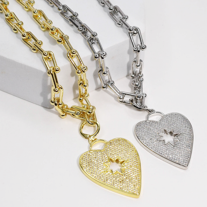 Heart of Stardust Necklace