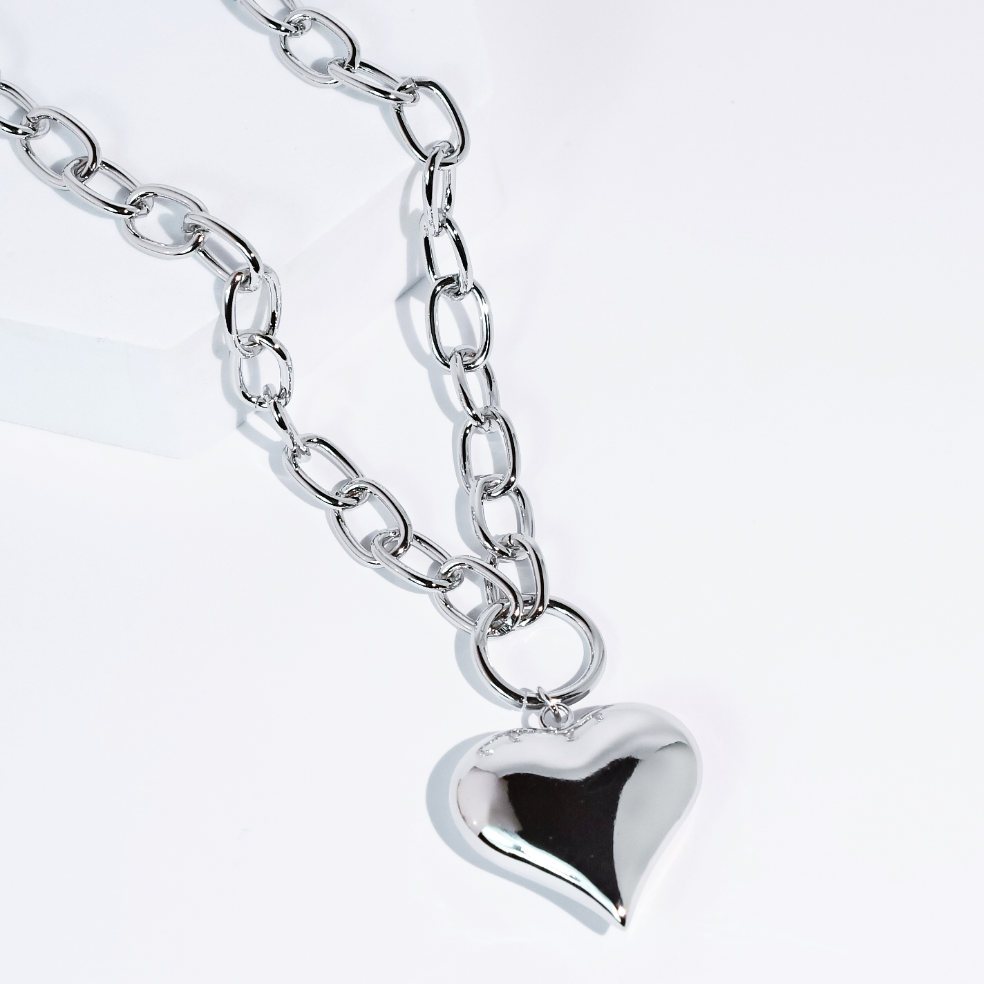 Heartbreaker Silver Chain