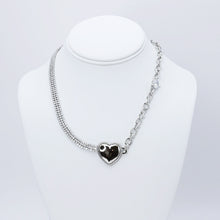 Load image into Gallery viewer, Heart of Light Silver Necklace N25
